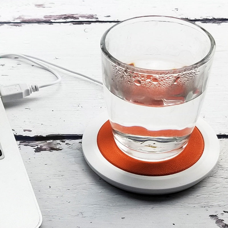 ☕ USB Cup Warmer Mat Pad – Portable Coffee & Tea Mug Heating Coaster Smart Kitchen & Home