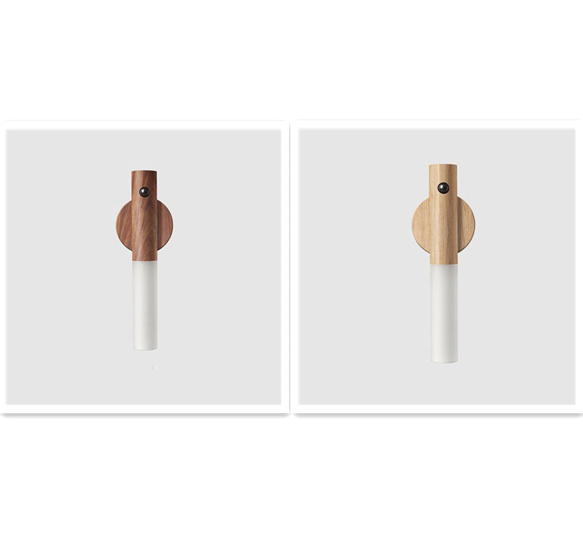 USB Magnetic Wood Motion Night Light CJ US
