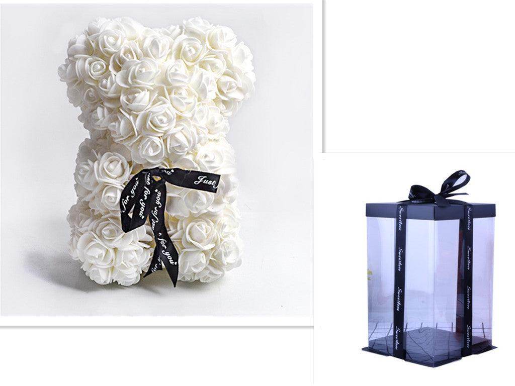 Valentine Foam Forever Rose Teddy Bear - SmartPursue™