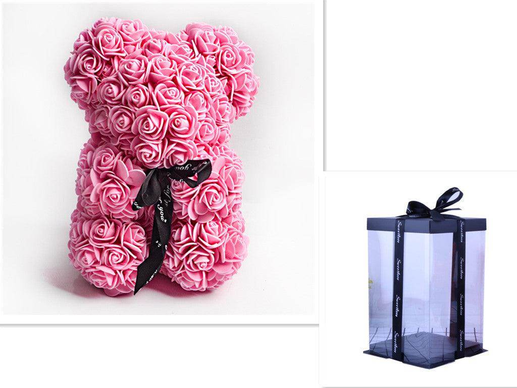 Valentine Foam Forever Rose Teddy Bear - SmartPursue™